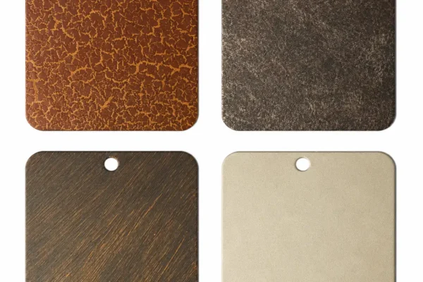 Smile Lighting Metal Finish Samples for Lighting Fixtures 14